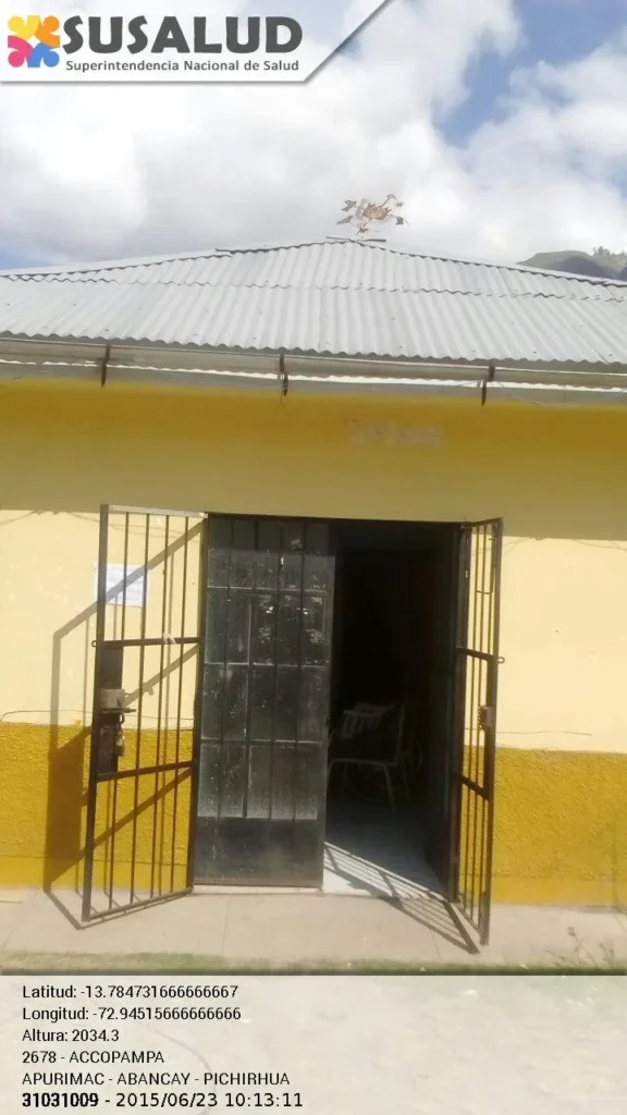 Accopampa en Pichirhua, Apurimac