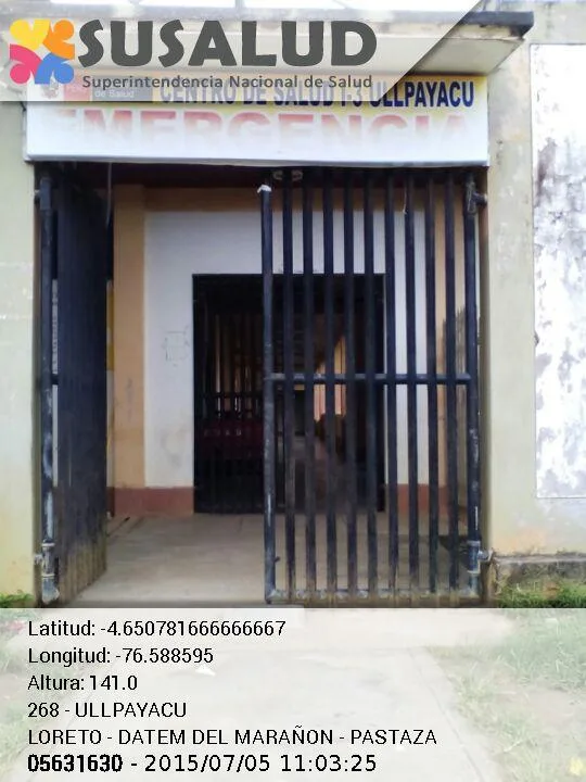 C.S. I-3 Ullpayacu en Pastaza, Loreto