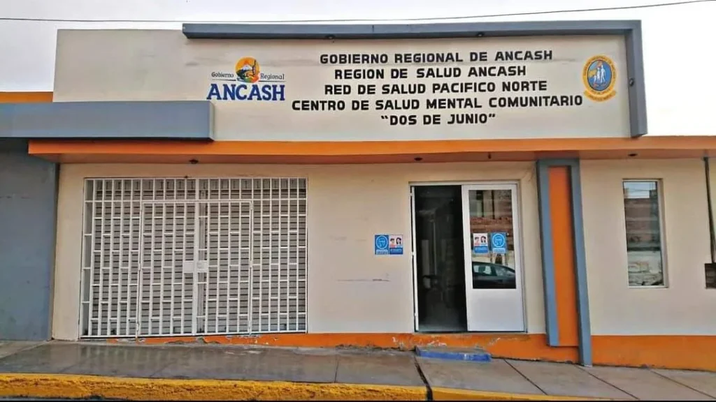 Centro de Salud Mental Comunitario Dos de Junio en Chimbote, Ancash
