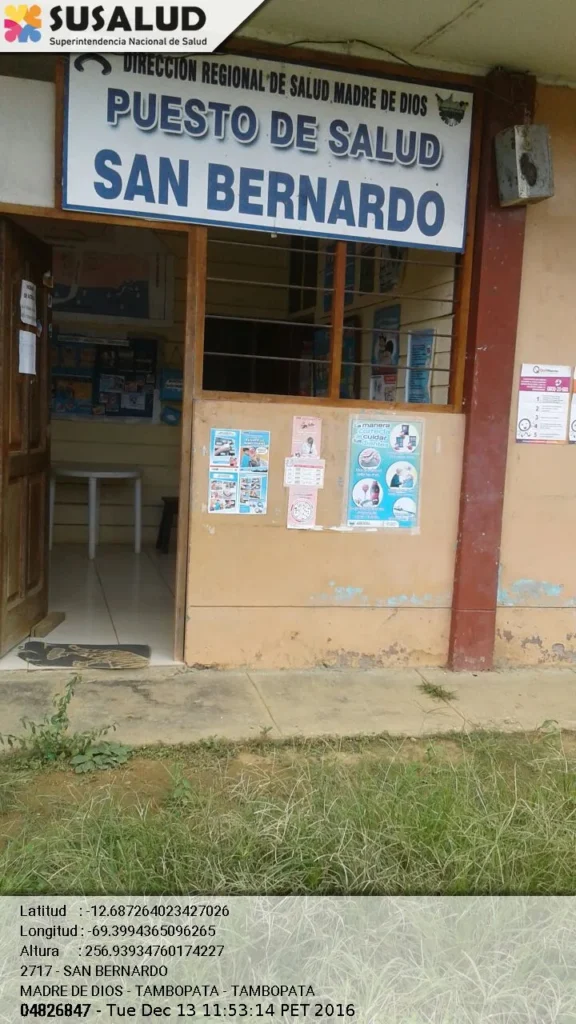 San Bernardo en Tambopata, Madre de Dios