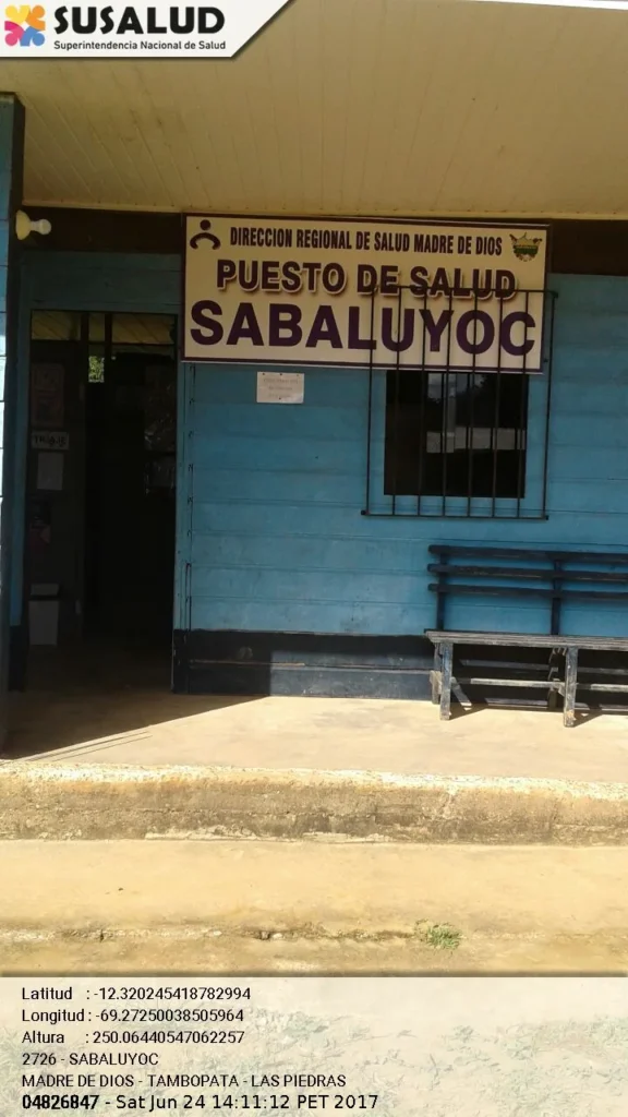 Sabaluyoc en Las Piedras, Madre de Dios