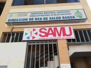 Samu de la Red de Salud Bagua