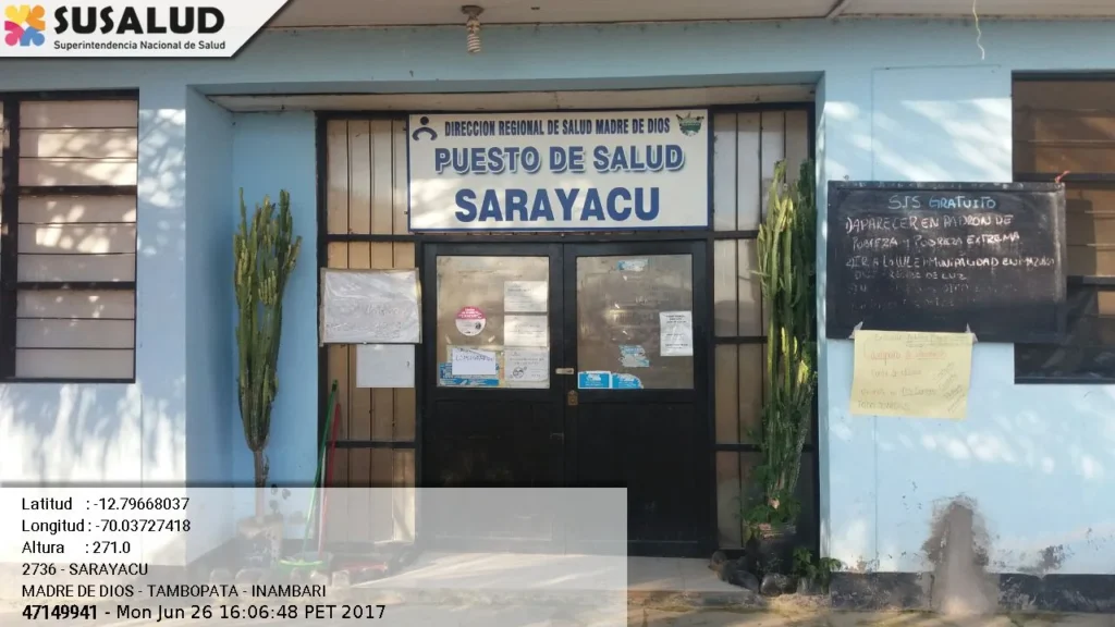 Sarayacu en Inambari, Madre de Dios