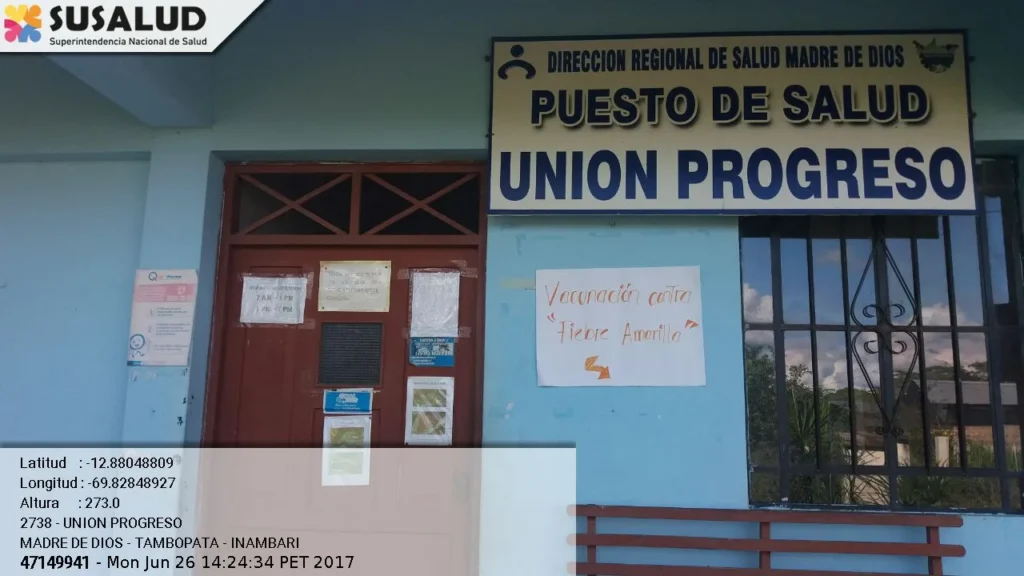 Union Progreso en Inambari, Madre de Dios
