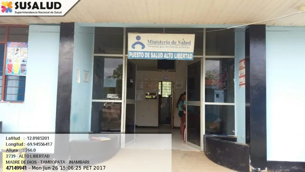 Alto Libertad en Inambari, Madre de Dios