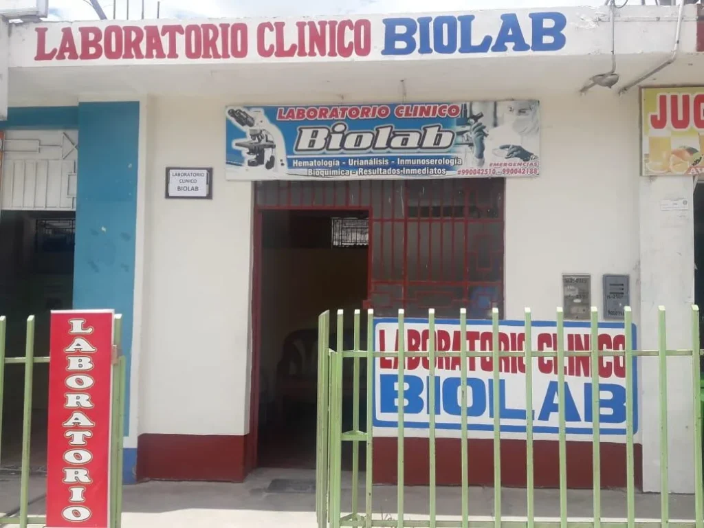 Laboratorio Clinico Biolab en Bagua, Amazonas