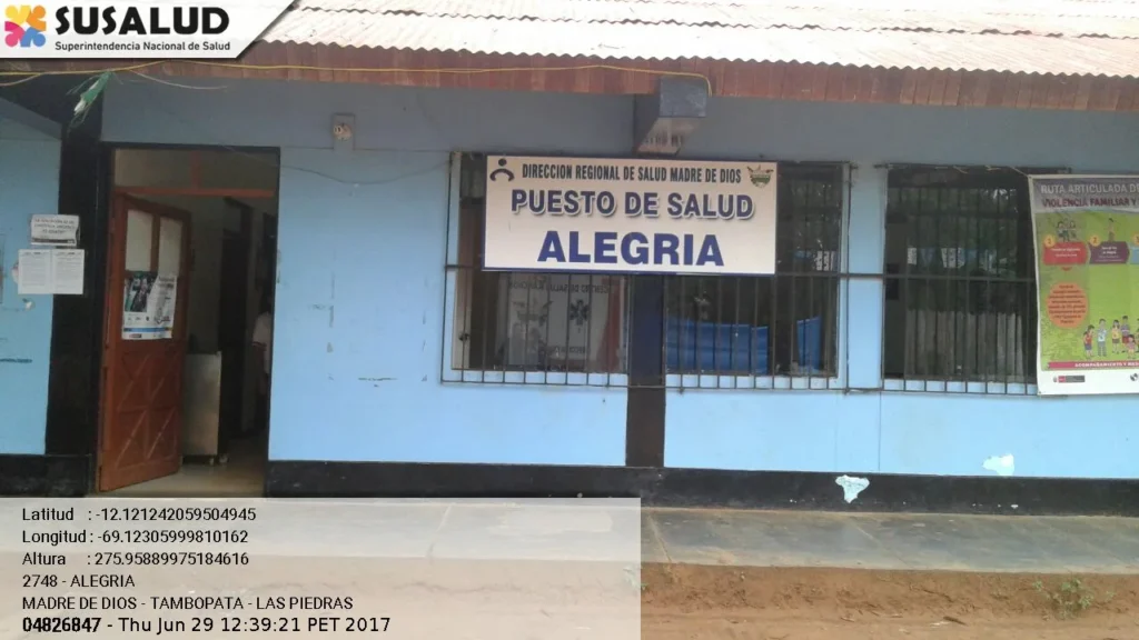 Alegria en Las Piedras, Madre de Dios