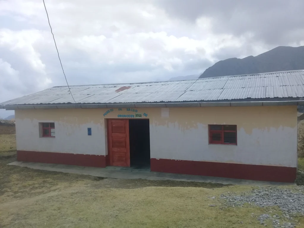 Puesto de Salud Oronccoy en Ayacucho