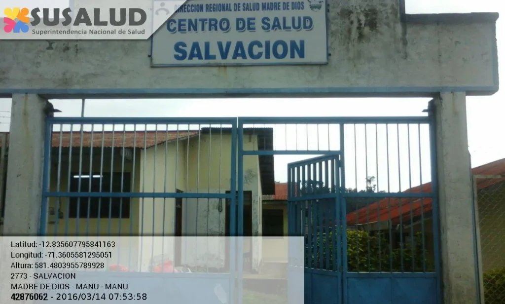 Salvacion en Manu, Madre de Dios