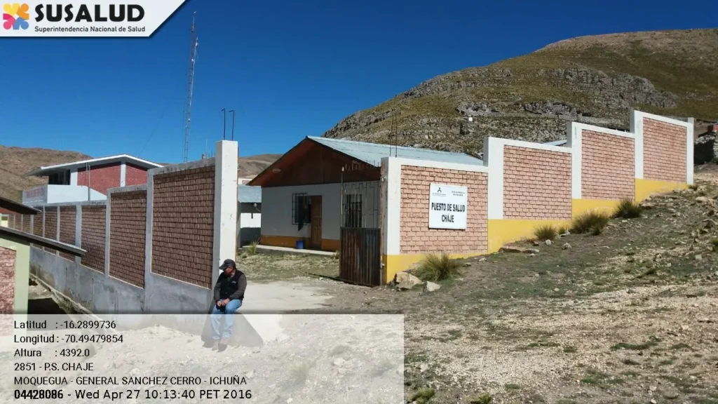 P.S. Chaje en Ichuña, Moquegua