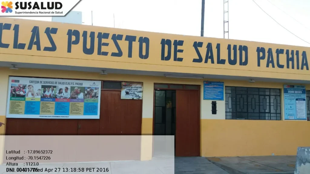Puesto de Salud Pachia en Tacna