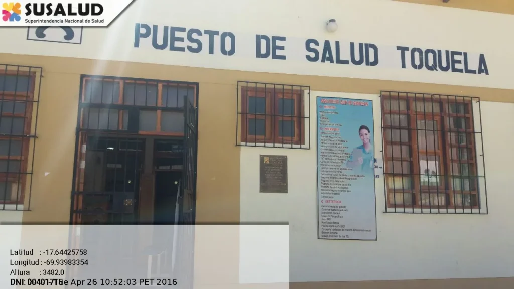 Puesto Salud Toquela en Pachia, Tacna