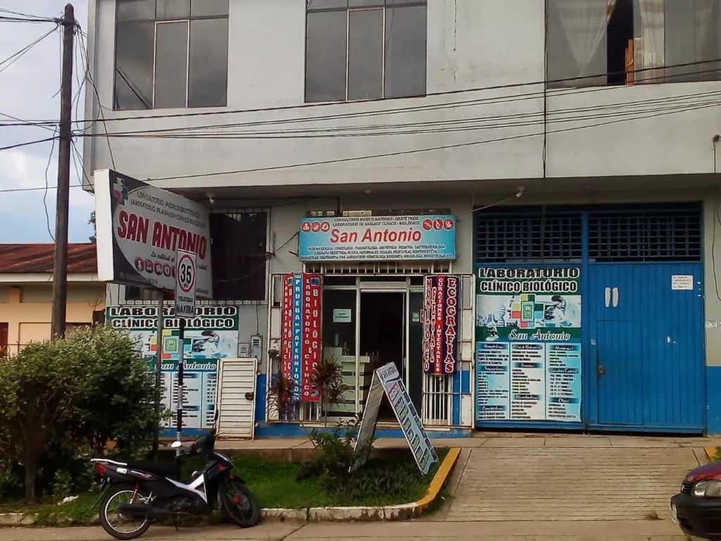 Consultorio Medico Obstetrico y Laboratorio San Antonio en Tambopata, Madre de Dios