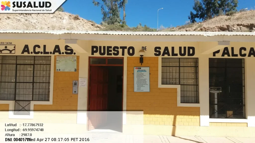 Puesto de Salud Palca en Tacna