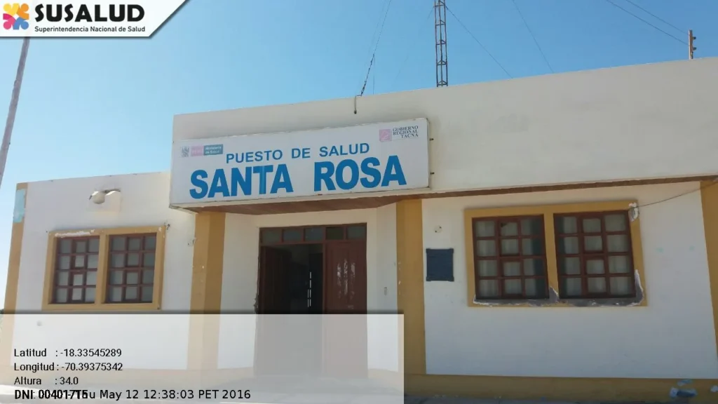 Puesto de Salud Santa Rosa en La Yarada Los Palos, Tacna