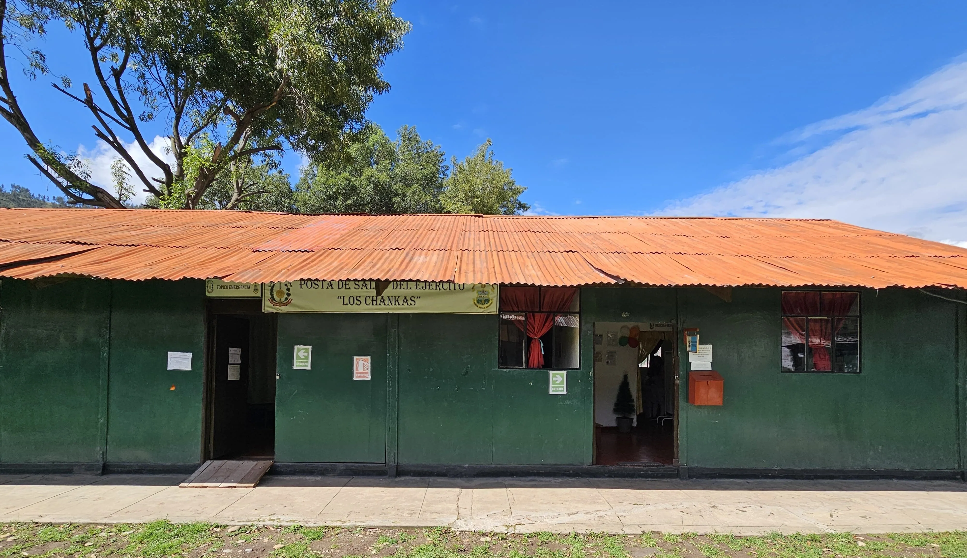 Puesto de Salud del Ejercito «los Chankas en Andahuaylas, Apurimac