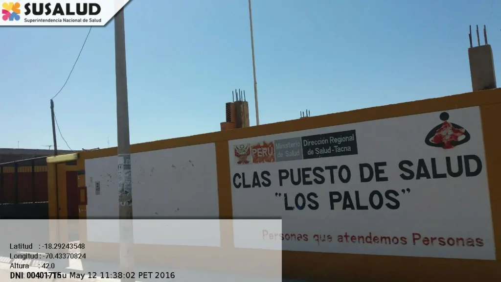 Puesto de Salud los Palos en La Yarada Los Palos, Tacna