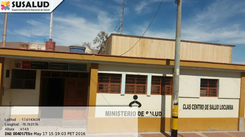 Centro de Salud Locumba en Tacna