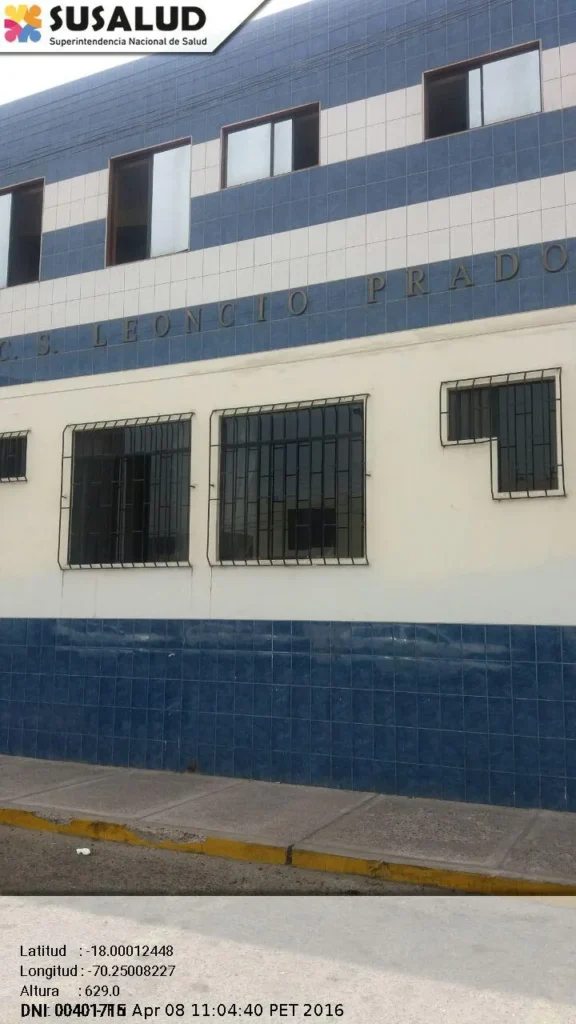 Centro de Salud Leoncio Prado en Tacna