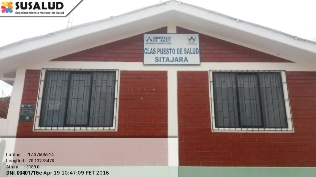 Puesto de Salud Sitajara en Tacna