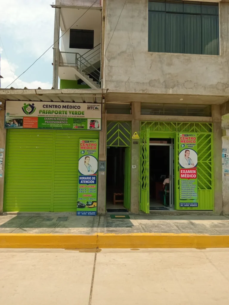 Pasaporte Verde en Satipo, Junin