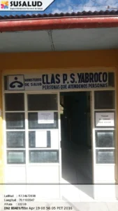 Puesto de Salud Yabroco