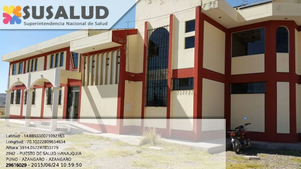 Puesto de Salud Hanajquia en Azangaro, Puno