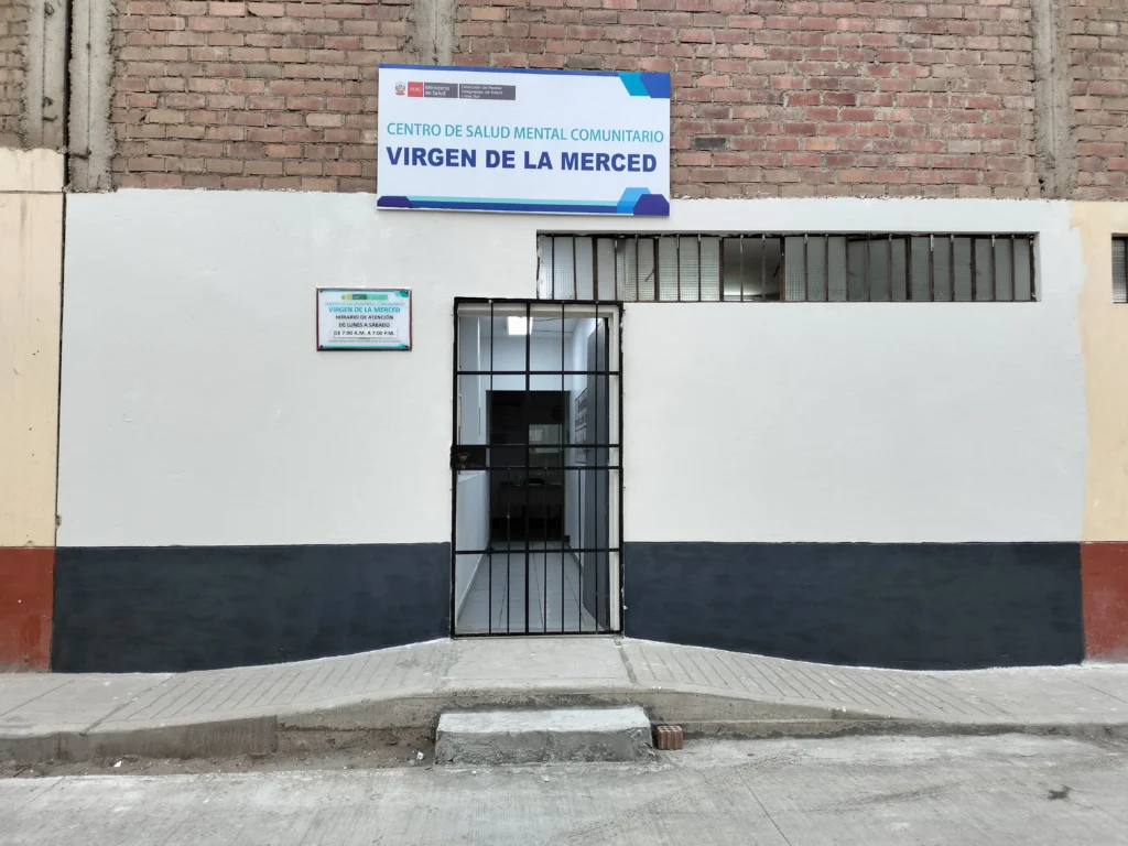 Centro de Salud Mental Comunitario Virgen de la Merced en Villa El Salvador, Lima