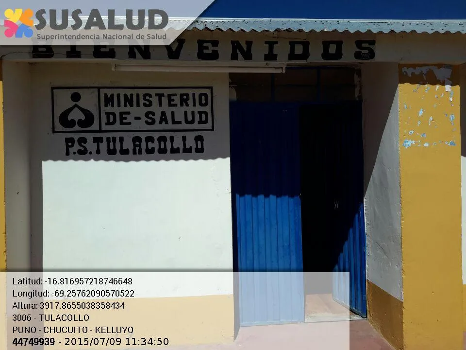 Tulacollo en Kelluyo, Puno