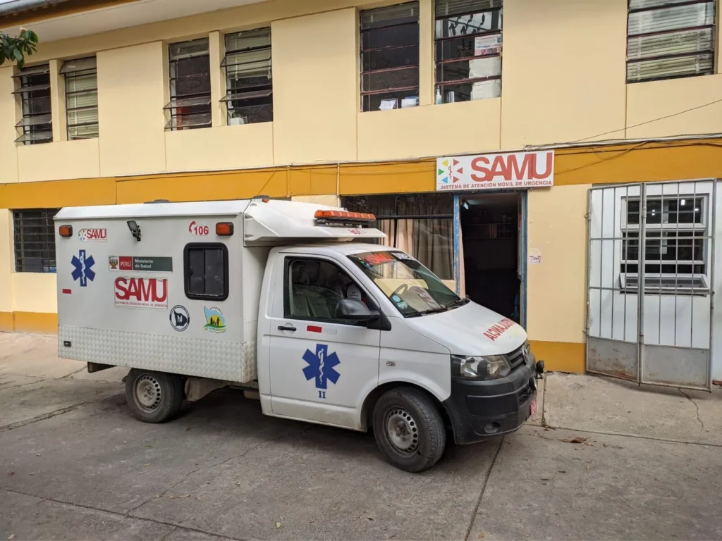 Servicio de Atención Móvil de Urgencias en Abancay, Apurimac