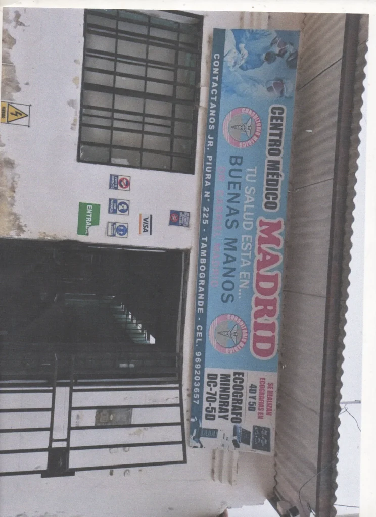 Centro Medico Madrid en Tambo Grande, Piura