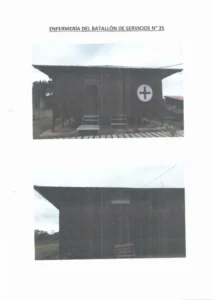 Enfermería del Batallón de Servicios «cruces» N°35