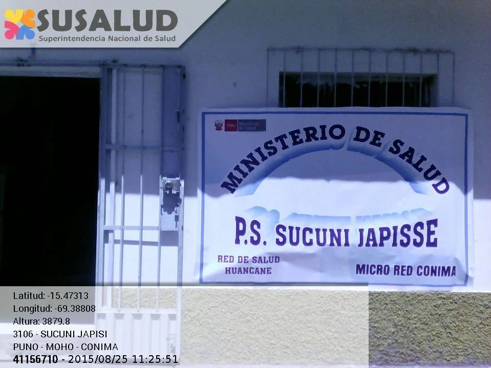 Sucuni Japisi en Conima, Puno