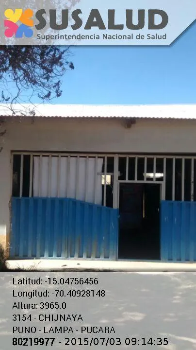 Chijnaya en Pucara, Puno