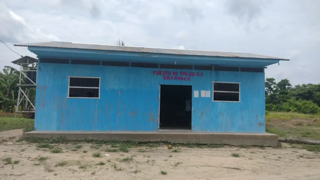 Puesto de Salud I-1 Caserio de Sarayacu en Loreto