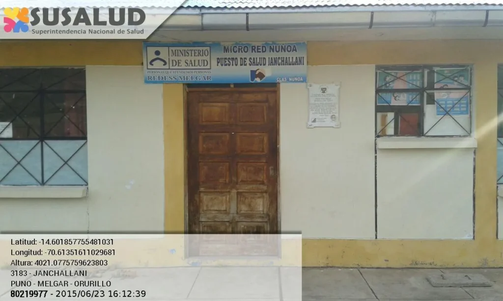 IPRESS Janchallani en Orurillo, Puno