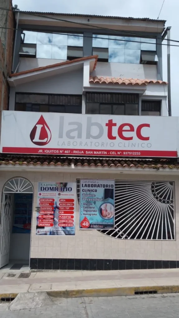 Laboratorio Clinico Labtec en Rioja, San Martin
