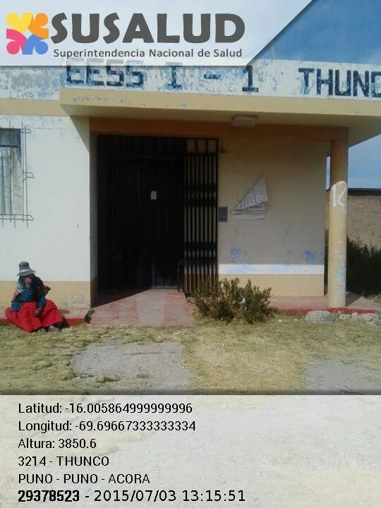 Thunco en Acora, Puno