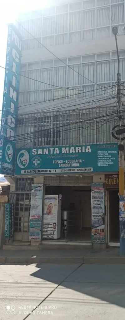 Policlinico Santa Maria en Abancay, Apurimac