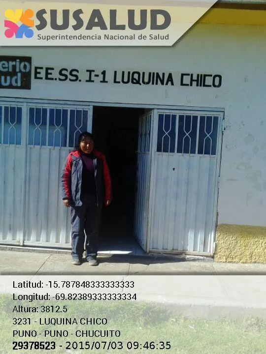 Luquina Chico en Chucuito, Puno