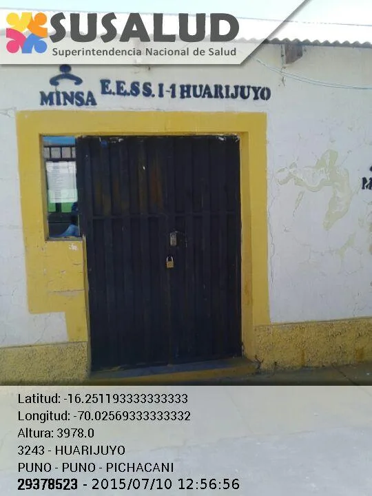 Huarijuyo en Pichacani, Puno