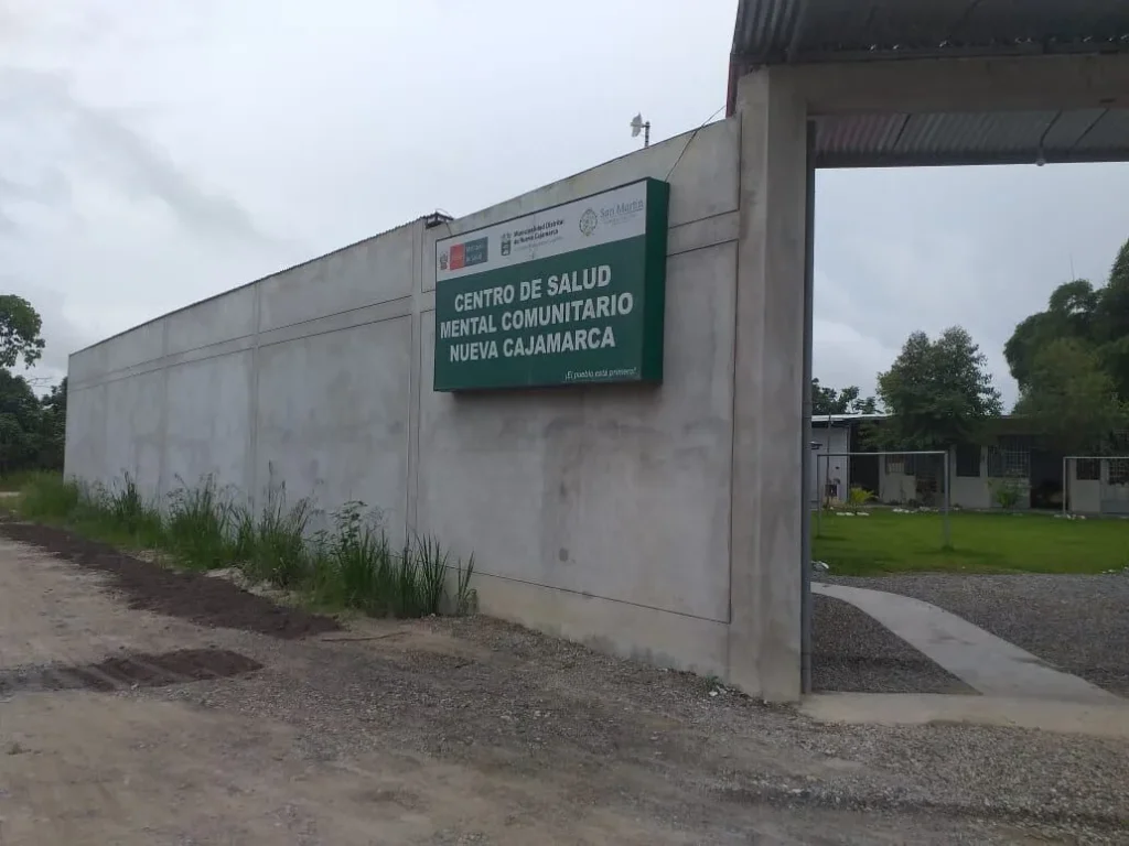 Centro de Salud Mental Comunitario Nueva Cajamarca en San Martin