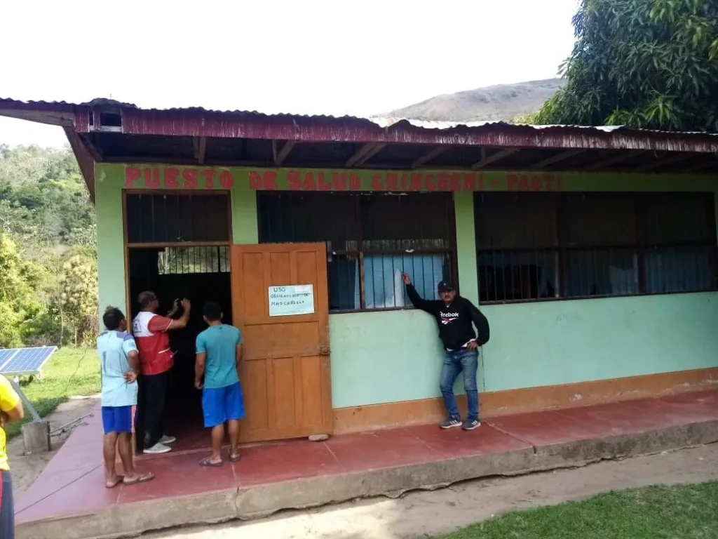 Puesto de Salud Chincheni en Raimondi, Ucayali