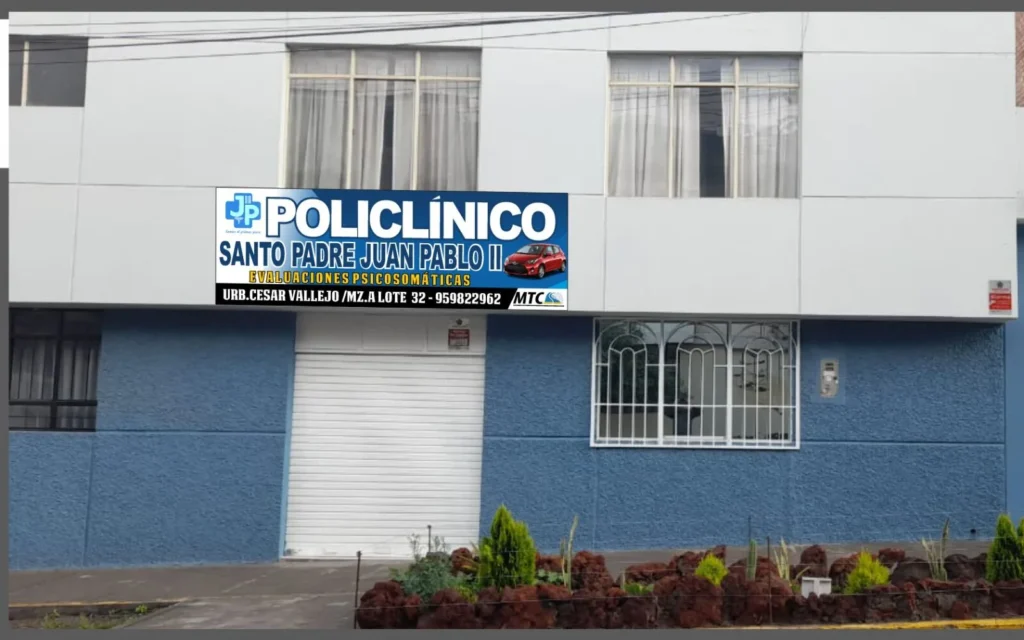 Policlinico Juan Pablo II en Paucarpata, Arequipa