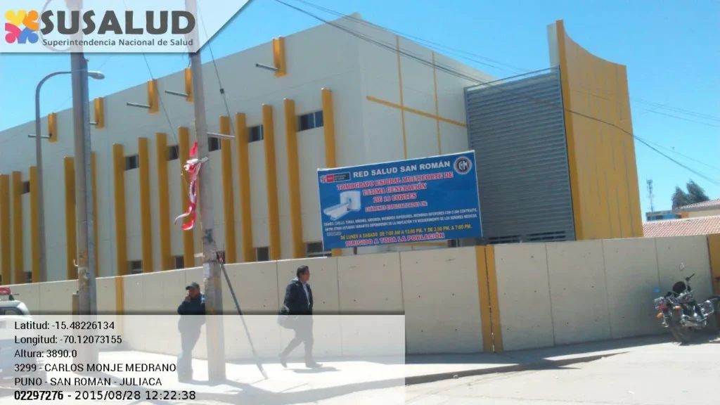 Carlos Monje Medrano en Juliaca, Puno