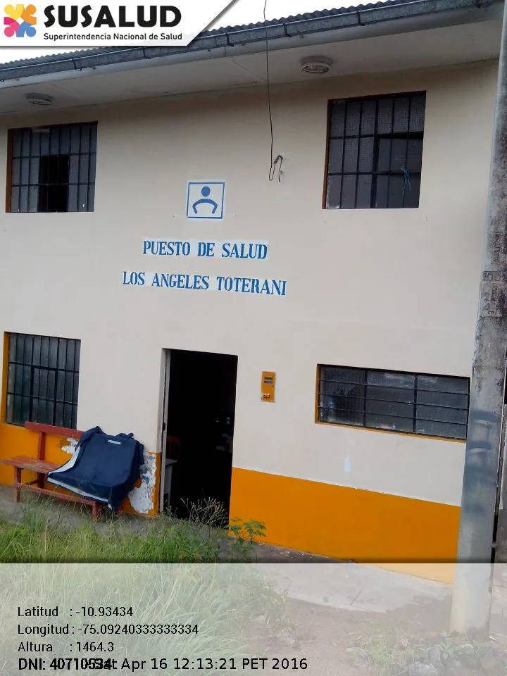 Los Angeles Toterani en Perene, Junin