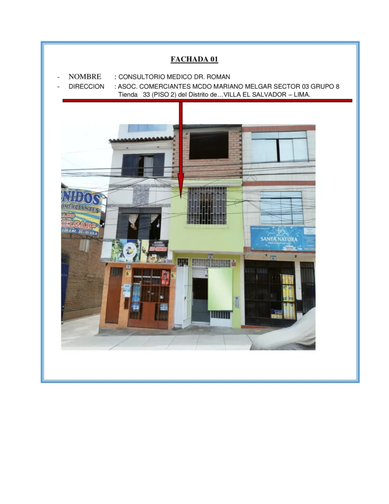 Consultorio Medico Dr Roman en Villa El Salvador, Lima