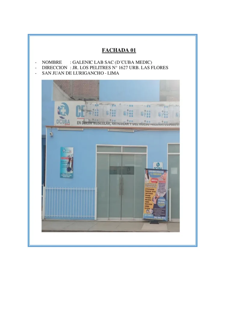 D´cuba Medic en San Juan de Lurigancho, Lima