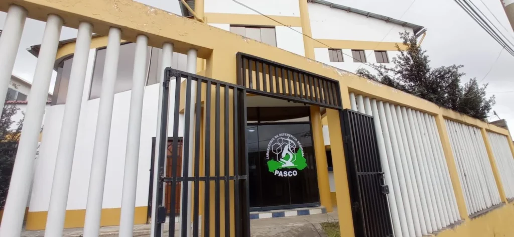 Laboratorio de Referencia Regional Pasco en Simon Bolivar, Pasco