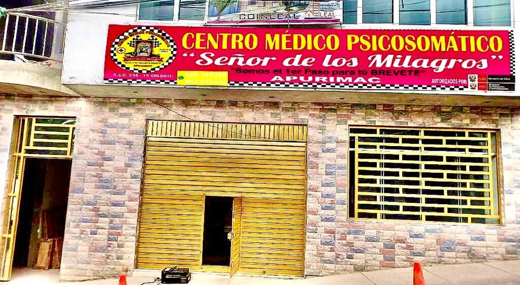 Centro Medico Psicosomatico Señor de los Milagros en Abancay, Apurimac